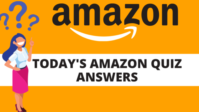 Amazon Quiz Answers today 22nd july